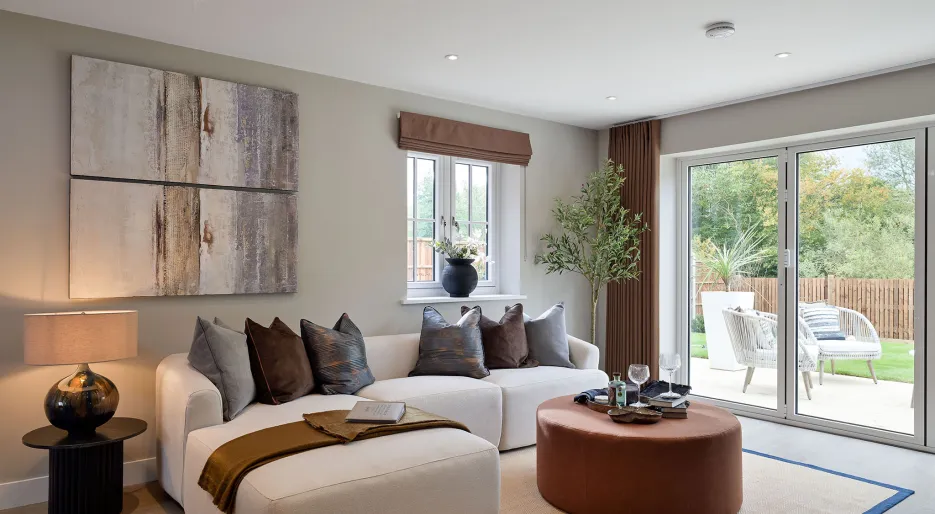 HARTLEY ACRES, 5 bedroom show home, living room